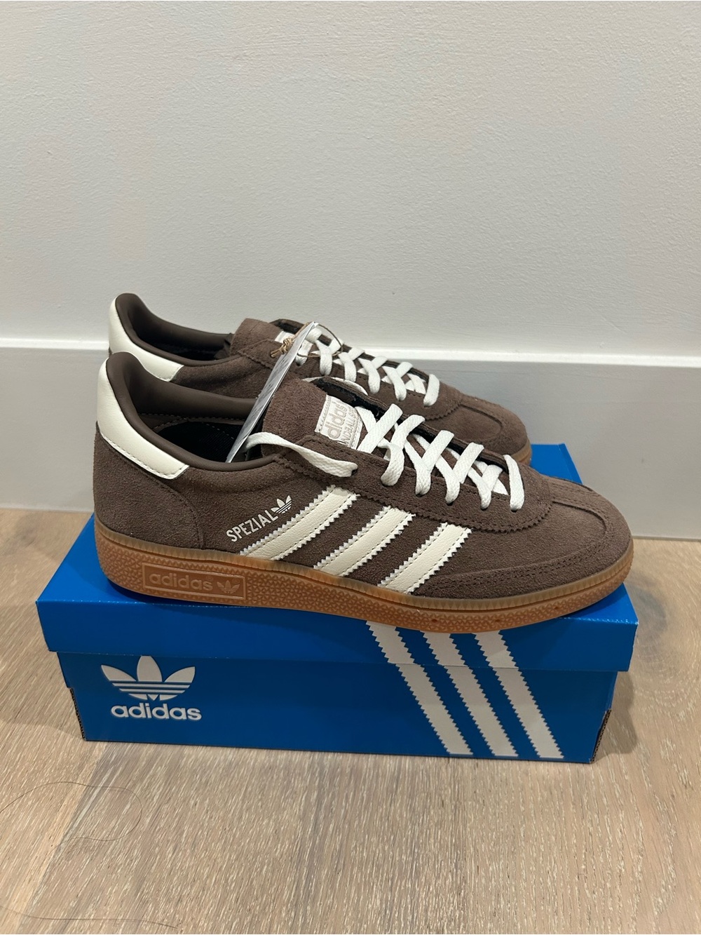 adidas Spezial Suede Sneakers - Brown & White